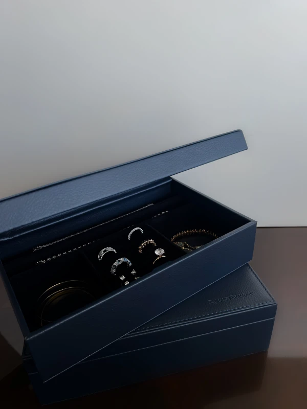 Damalys Deri Mücevher Kutusu