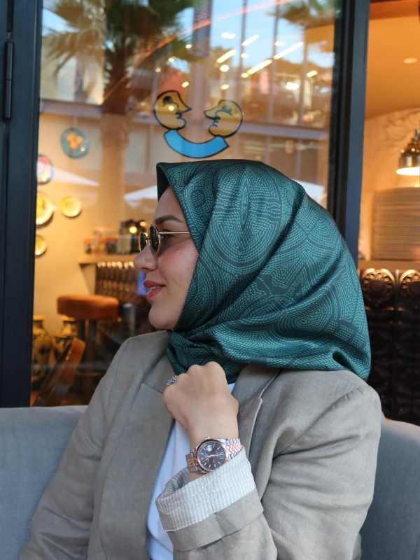 Vera Eşarp Yeşil