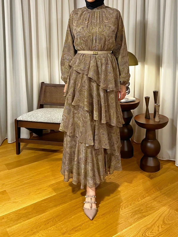Bambusa Dress Khaki
